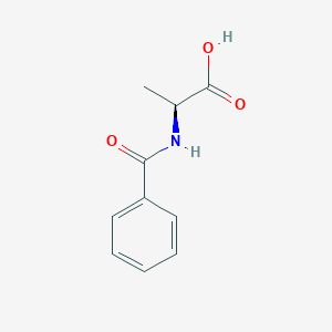 molecular formula C10H11NO3 B556290 N-苯甲酰-L-丙氨酸 CAS No. 2198-64-3