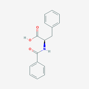 molecular formula C16H15NO3 B556295 N-苯甲酰-D-苯丙氨酸 CAS No. 37002-52-1