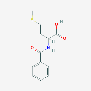 molecular formula C12H15NO3S B556299 苯甲酰-dl-蛋氨酸 CAS No. 4703-38-2