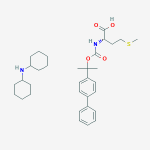 molecular formula C33H48N2O4S B556319 Bpoc-Met-OH DCHA CAS No. 18635-05-7