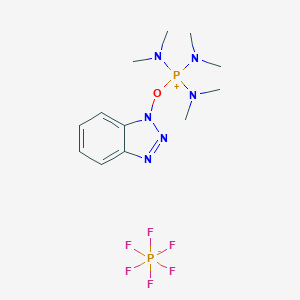 molecular formula C12H22N6OP · PF6 B556323 三(二甲氨基)苯并三唑-1-氧基胂六氟磷酸盐 CAS No. 56602-33-6