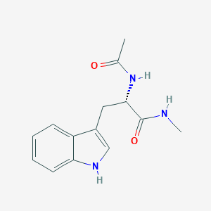 molecular formula C12H16N2O3 B556349 N-乙酰色氨酸甲酰胺 CAS No. 6367-17-5