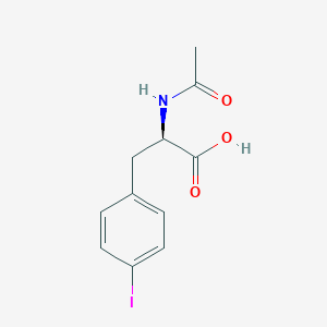 molecular formula C11H12INO3 B556356 AC-P-Iodo-D-phe-OH CAS No. 201351-59-9