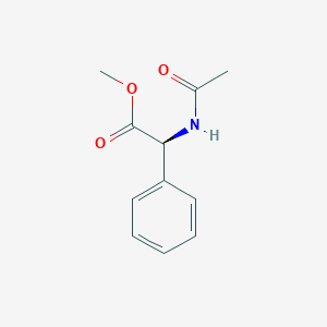 molecular formula C11H13NO3 B556357 (S)-Methyl 2-acetamido-2-phenylacetate CAS No. 36060-84-1
