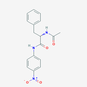 molecular formula C17H17N3O4 B556358 Ac-苯丙氨酸对硝基苯甲酸酯 CAS No. 17682-83-6