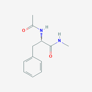 molecular formula C12H16N2O2 B556360 (S)-2-乙酰氨基-N-甲基-3-苯基丙酰胺 CAS No. 17186-60-6