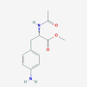 molecular formula C12H16N2O3 B556363 甲基 (2S)-2-乙酰氨基-3-(4-氨基苯基)丙酸酯 CAS No. 36097-42-4