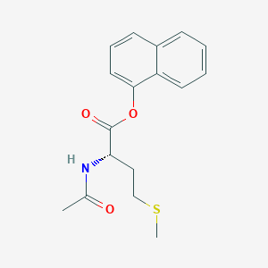 molecular formula C17H19NO3S B556367 N-乙酰甲硫氨酸α-萘酯 CAS No. 69975-69-5