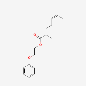 molecular formula C17H24O3 B5563782 2-phenoxyethyl 2,6-dimethyl-5-heptenoate 