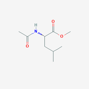 molecular formula C9H17NO3 B556388 Methyl N-acetyl-L-leucinate CAS No. 1492-11-1
