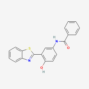N-[3-(1,3-benzothiazol-2-yl)-4-hydroxyphenyl]benzamide