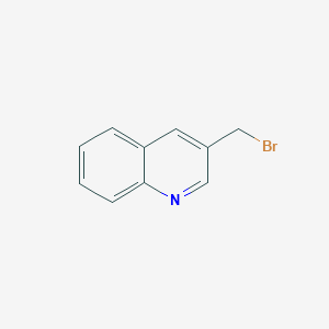 molecular formula C10H8BrN B055640 3-(溴甲基)喹啉 CAS No. 120277-70-5