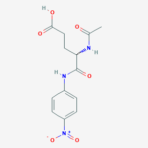 B556401 (4S)-4-acetamido-5-(4-nitroanilino)-5-oxopentanoic acid CAS No. 41149-11-5
