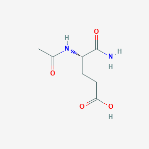 molecular formula C7H12N2O4 B556403 (S)-4-乙酰氨基-5-氨基-5-氧代戊酸 CAS No. 25460-87-1