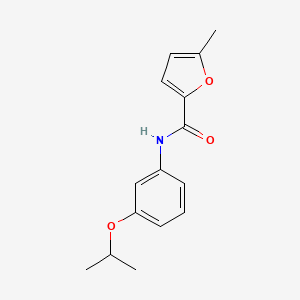 N-(3-isopropoxyphenyl)-5-methyl-2-furamide