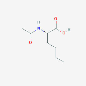 molecular formula C8H15NO3 B556414 (S)-2-乙酰氨基己酸 CAS No. 15891-49-3