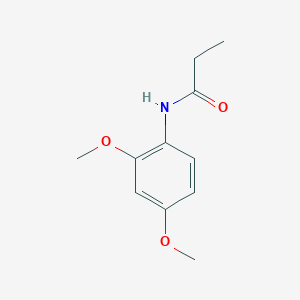 molecular formula C11H15NO3 B5564213 N-(2,4-二甲氧基苯基)丙酰胺 