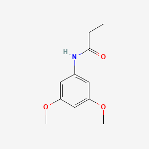 molecular formula C11H15NO3 B5564305 N-(3,5-dimethoxyphenyl)propanamide 
