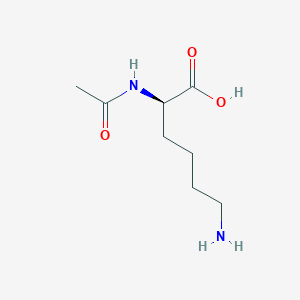 B556432 (R)-2-Acetamido-6-aminohexanoic acid CAS No. 58840-79-2