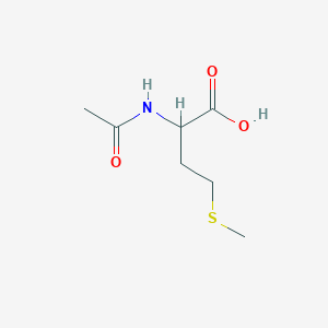 molecular formula C7H13NO3S B556440 N-乙酰-DL-蛋氨酸 CAS No. 1115-47-5