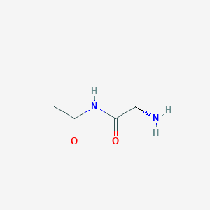 molecular formula C5H10N2O2 B556457 (S)-2-乙酰氨基丙酰胺 CAS No. 15962-47-7