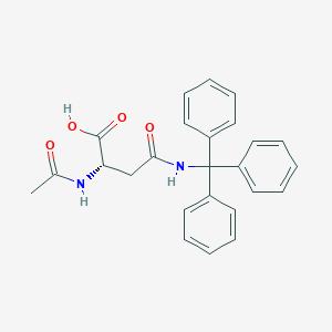 molecular formula C25H24N2O4 B556462 Nα-乙酰基-Nγ-三苯甲基-L-天冬酰胺 CAS No. 163277-78-9