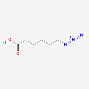 molecular formula C6H11N3O2 B556486 6-叠氮己酸 CAS No. 79598-53-1