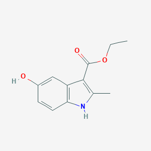 B556495 Ethyl 5-hydroxy-2-methyl-1H-indole-3-carboxylate CAS No. 7598-91-6