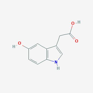 molecular formula C10H9NO3 B556498 5-羟基吲哚-3-乙酸 CAS No. 54-16-0