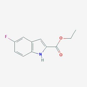 molecular formula C11H10FNO2 B556499 5-氟-1H-吲哚-2-羧酸乙酯 CAS No. 348-36-7