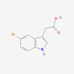 B556509 2-(5-bromo-1H-indol-3-yl)acetic acid CAS No. 40432-84-6