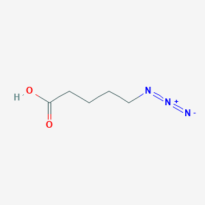 molecular formula C5H9N3O2 B556510 5-azidopentanoic Acid CAS No. 79583-98-5