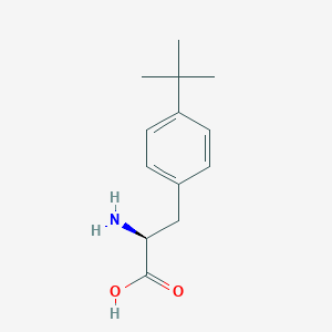 molecular formula C13H19NO2 B556516 4-叔丁基-L-苯丙氨酸 CAS No. 82372-74-5