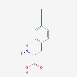 molecular formula C13H19NO2 B556517 (R)-2-Amino-3-(4-(tert-butyl)phenyl)propanoic acid CAS No. 274262-82-7