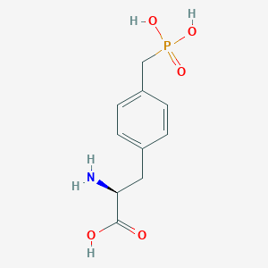B556519 4-Phosphonomethyl-L-phenylalanine CAS No. 142434-81-9