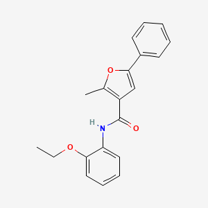 N-(2-ethoxyphenyl)-2-methyl-5-phenyl-3-furamide