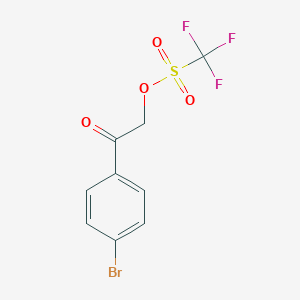 molecular formula C9H6BrF3O4S B556560 4-Bromophenacyl triflate CAS No. 93128-04-2