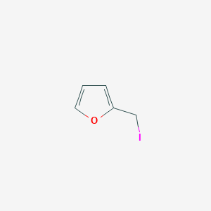molecular formula C5H5IO B055657 2-(碘甲基)呋喃 CAS No. 117680-17-8