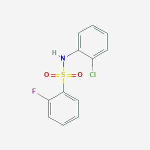 N-(2-chlorophenyl)-2-fluorobenzenesulfonamide