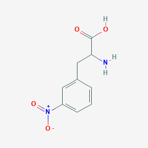 molecular formula C9H10N2O4 B556588 2-Amino-3-(3-nitrophenyl)propanoic acid CAS No. 22888-56-8