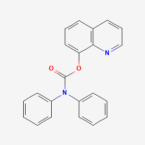 8-quinolinyl diphenylcarbamate