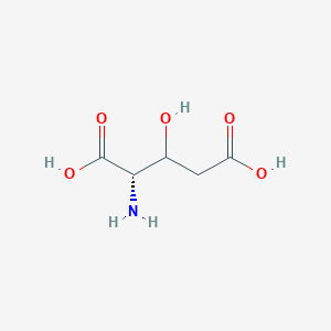 molecular formula C5H9NO5 B556608 (2S)-2-amino-3-hydroxypentanedioic acid CAS No. 533-62-0