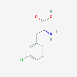 molecular formula C9H10ClNO2 B556626 3-氯-D-苯丙氨酸 CAS No. 80126-52-9