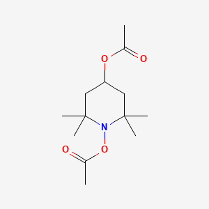 molecular formula C13H23NO4 B5566299 1-(acetyloxy)-2,2,6,6-tetramethyl-4-piperidinyl acetate 