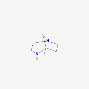 B055667 5-Methyl-1,4-diazabicyclo[3.2.1]octane CAS No. 111453-71-5