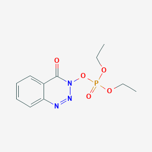 molecular formula C11H14N3O5P B556695 3-(Diethoxyphosphoryloxy)-1,2,3-benzotriazin-4(3H)-one CAS No. 165534-43-0