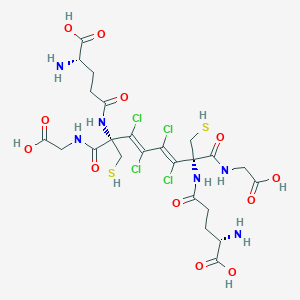 molecular formula C24H32Cl4N6O12S2 B055670 Bgtcb CAS No. 115664-52-3