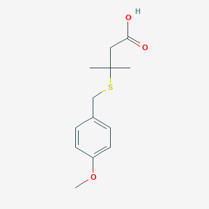 molecular formula C13H18O3S B556703 3-(4-甲氧基苄硫基)-3-甲基丁酸 CAS No. 268219-99-4
