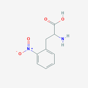 molecular formula C9H10N2O4 B556754 2-氨基-3-(2-硝基苯基)丙酸 CAS No. 35378-63-3