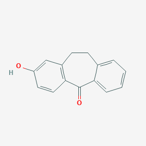 molecular formula C15H12O2 B556772 2-羟基-10,11-二氢-5H-二苯并[a,d][7]环庚烯-5-酮 CAS No. 17910-73-5